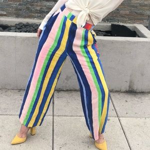 Rainbow Highwaisted Mara Hoffman Pants